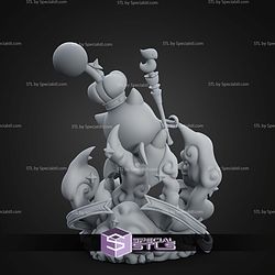 Chibi Moogle King Mog XII 86mm STL Files