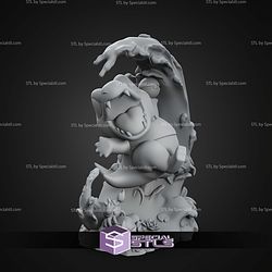 Chibi Totodile Pokemon 70mm STL Files