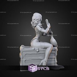 Chocolate Pin Up Lady 1 10 STL Files