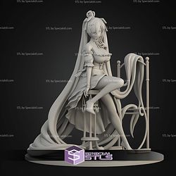 Cinderella Glass Princess 175mm STL Files