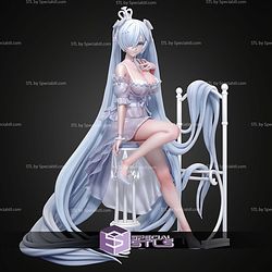 Cinderella Glass Princess 175mm STL Files