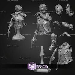 Claire Redfield Bust 111mm STL Files