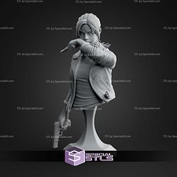 Claire Redfield Bust 111mm STL Files