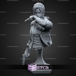 Claire Redfield Bust 111mm STL Files