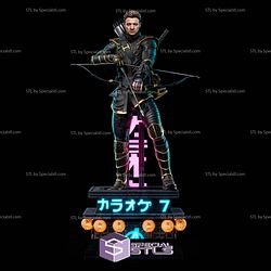 Clint Barton Ronin Hawkeye 440mm STL Files