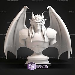 Coldstone Gargoyles Bust STL Files