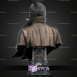 Commissioner Gordon Portrait Bust 383mm STL Files