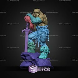 Conan Barbarian Rock Base 1 10 STL Files