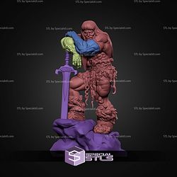 Conan Barbarian Rock Base 75mm STL Files