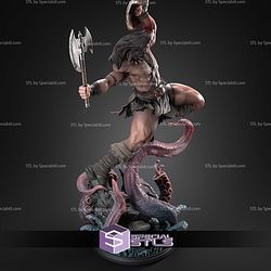 Conan The Barbarian Battle 540mm STL Files
