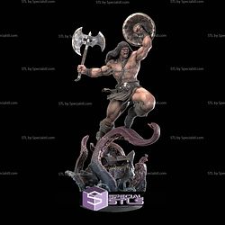 Conan The Barbarian Battle 540mm STL Files