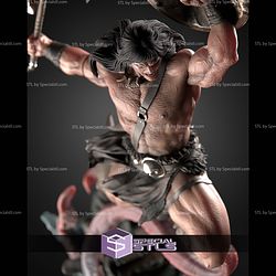 Conan The Barbarian Battle 540mm STL Files