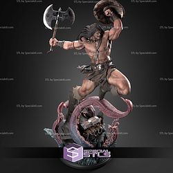 Conan The Barbarian Battle 540mm STL Files