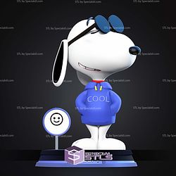 Cool Snoopy Dog STL Files