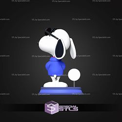 Cool Snoopy Dog STL Files