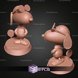 Cool Snoopy Dog STL Files