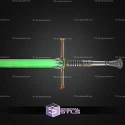 Cosplay STL Files Bartok Medieval Luke Skywalker Sword