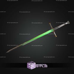 Cosplay STL Files Bartok Medieval Luke Skywalker Sword