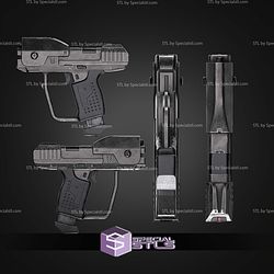 Cosplay STL Files Campaign Evolved Magnums