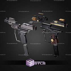 Cosplay STL Files Campaign Evolved Magnums