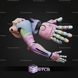 Cosplay STL Files Edward Elric Automail Arm