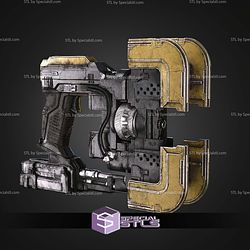 Cosplay STL Files Mechanized Dead Space Plasma Cutter