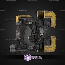 Cosplay STL Files Mechanized Dead Space Plasma Cutter