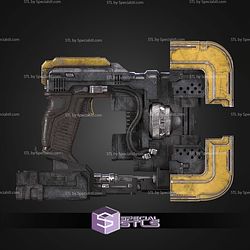 Cosplay STL Files Mechanized Dead Space Plasma Cutter