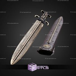 Cosplay STL Files The Odyssey Odysseus Sword