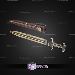 Cosplay STL Files The Odyssey Odysseus Sword