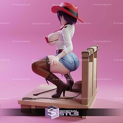 Cowgirl Squat ALT STL Files
