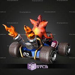 Crash Bandicoot Team Racing STL Files