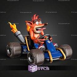 Crash Bandicoot Team Racing STL Files