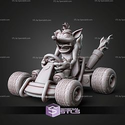 Crash Bandicoot Team Racing STL Files