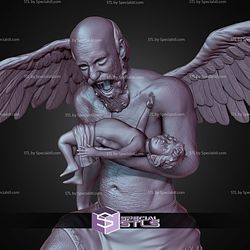 Cronus Father Of Zeus Greek Mythology STL Files