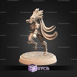 Dark Forest Fantasy Football Team Campaign STL Miniatures
