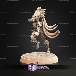 Dark Forest Fantasy Football Team Campaign STL Miniatures