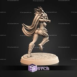 Dark Forest Fantasy Football Team Campaign STL Miniatures