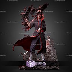 Dark Itachi Naruto 352mm STL Files
