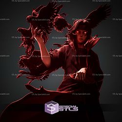 Dark Itachi Naruto 352mm STL Files