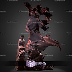 Dark Itachi Naruto 352mm STL Files