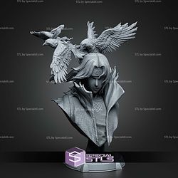 Dark Itachi Naruto Bust 124mm STL Files