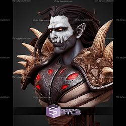 Darth Nihl Portrait Bust 304mm STL Files