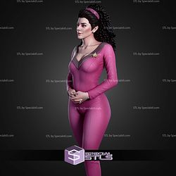 Deanna Troi Star Trek Next Generation STL Files