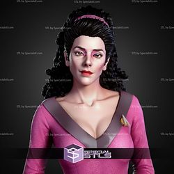 Deanna Troi Star Trek Next Generation STL Files