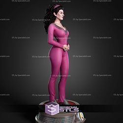 Deanna Troi Star Trek Next Generation STL Files