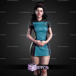 Deanna Troi Star Trek Next Generation STL Files