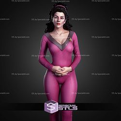 Deanna Troi Star Trek Next Generation STL Files