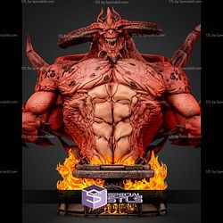 Diablo Portrait Bust 380mm STL Files