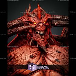 Diablo Portrait Bust 380mm STL Files